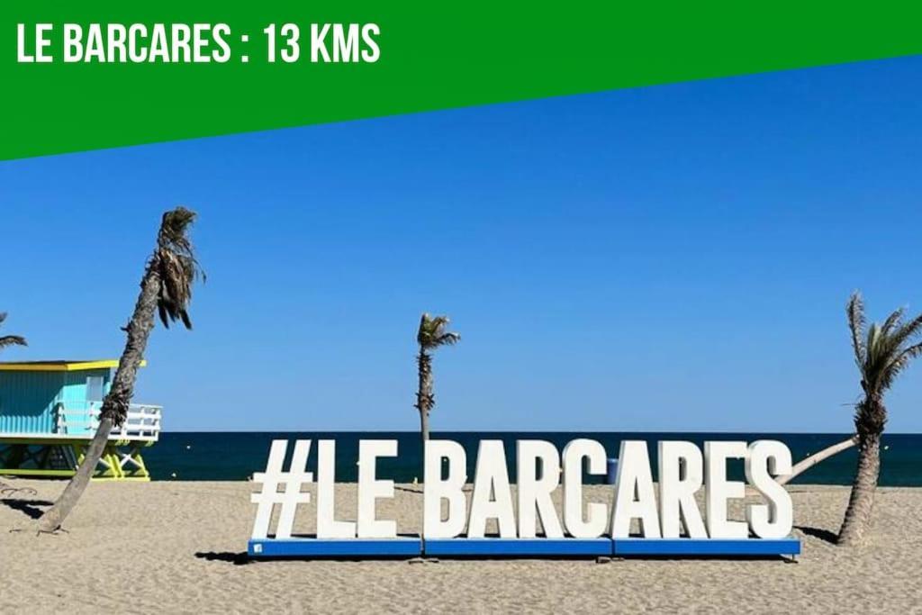 Le Carrousel - Apt Vue Mer - Plage A 10 M - Clim - Wifi Canet-en-Roussillon Zewnętrze zdjęcie