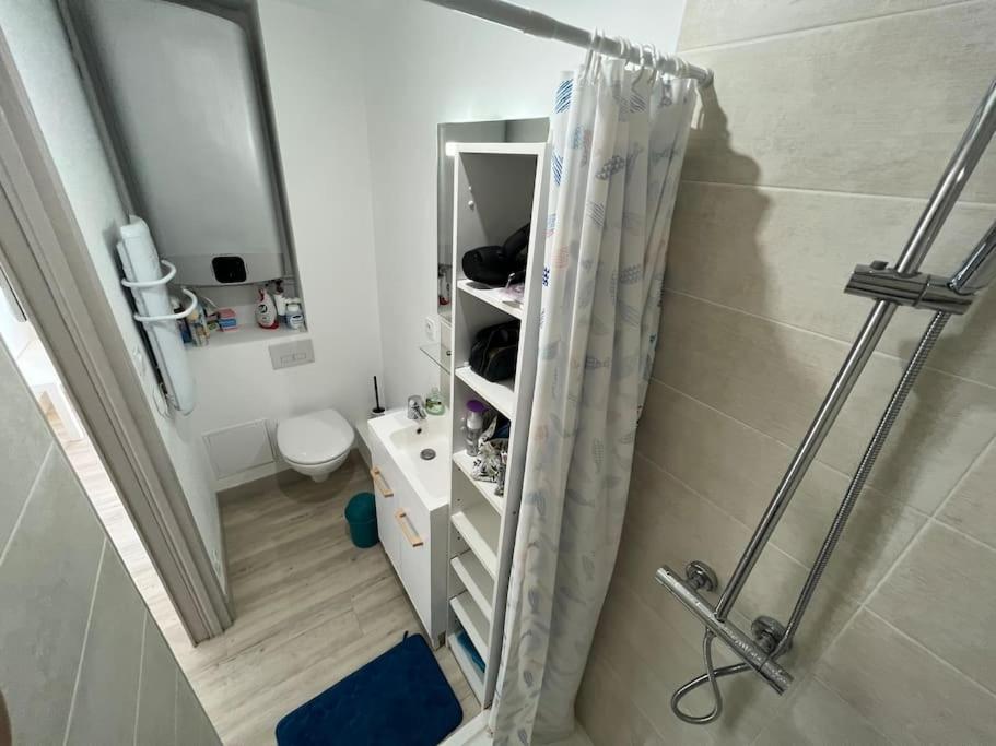 Le Carrousel - Apt Vue Mer - Plage A 10 M - Clim - Wifi Canet-en-Roussillon Zewnętrze zdjęcie